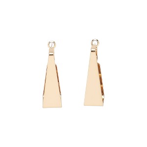 SOHI Women's California Gold Party Drop Earring - 1 of 4