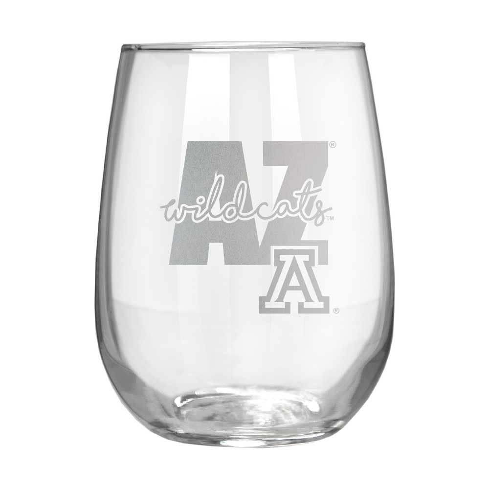 Photos - Glass American NCAA Arizona Wildcats The Vino Stemless 17oz Wine  - Clear 
