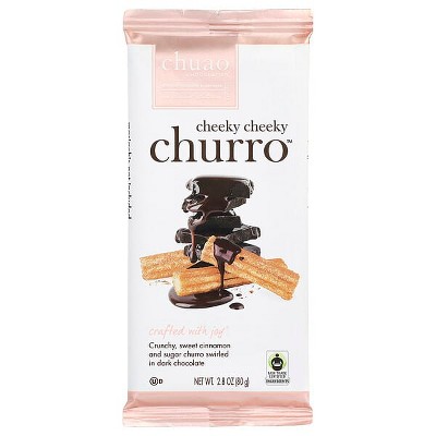 Chuao Chocolatier, Dark Chocolate Bar, Cheeky Cheeky Churro™, 2.8 oz