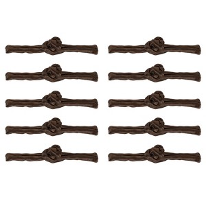 Unique Bargains DIY Durable Material Easy to Sew Knots Sewing Buttons Closure 10 Pairs - 1 of 4