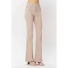 Women's Khaki Flare Jeans - Judy Blue - 4 of 4