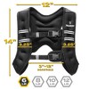 Philosophy Gym Weighted Workout Vest, Strength Training Fitness Body Weight Vest - 3 of 4