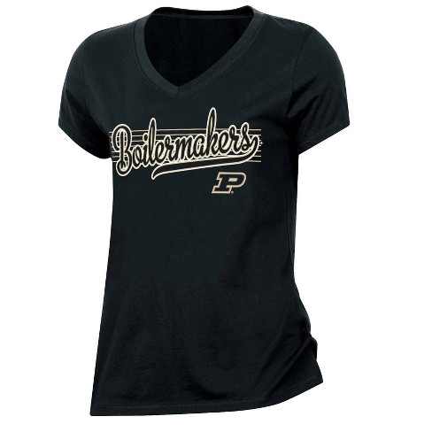 Ncaa Purdue Boilermakers Women's V-neck T-shirt : Target