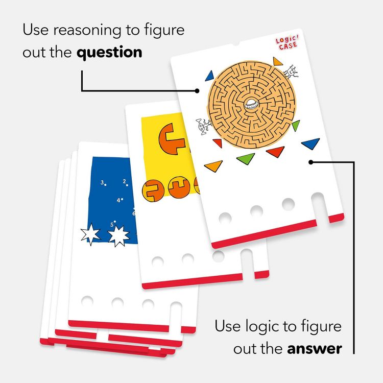 HABA Logic! CASE Starter Set - Brain Teaser Puzzles and Car Games, A Handheld Game to Develop Critical Thinking for Kids Ages 7+, 6 of 10