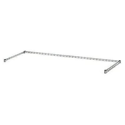 Quantum Storage Systems Wire Frame, 3-Sided, 48"W X 18"D, Chrome Plated Finish, Nsf