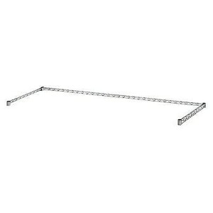 Quantum Storage Systems Wire Frame, 3-Sided, 48"W X 18"D, Chrome Plated Finish, Nsf - 1 of 1