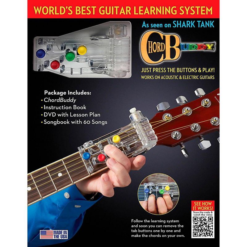 Perry's Music ChordBuddy Guitar Learning System Book/DVD/Poster, 1 of 3