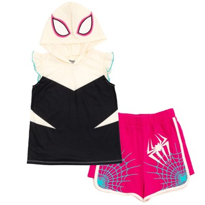 Marvel Spider-Gwen/Ghost Spider Girls T-Shirt & Leggings Set Size 4T