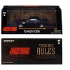 1971 Plymouth Barracuda Black "John Wick: Chapter 4" (2023) Movie "Hollywood" Series 1/43 Diecast Model Car by Greenlight - 3 of 3