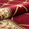 Patrician Trellis French European Formal Traditional / Contemporary Floral Thick Soft Plush Area Rug - 3 of 4