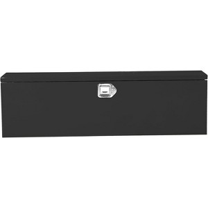 Heavy Duty Steel Truck Bed Tool Box with Lock, Waterproof Metal Toolbox for Truck, Pickup, RV & Trailer - 1 of 4