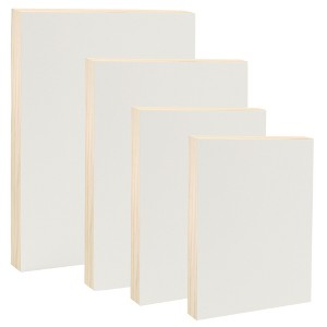 Da Vinci Pro Medium Textured Gesso Panel - Assorted Size Multi-Packs of Wood Panels for Painting - Accepts Mediums like Canvas - For Oils, Acrylics, - 1 of 4