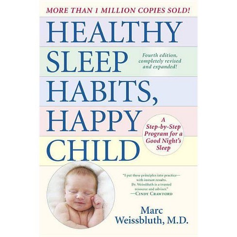 Healthy sleep habits happy child