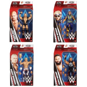 WWE Elite Greatest Hits 9 Complete Set of 4 Action Figures - 1 of 3