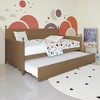 ChaletPosh Twin Size Wooden Daybed with Trundle - 2 of 4