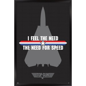 Trends International Top Gun - Need for Speed Framed Wall Poster Prints - 1 of 4