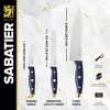 Sabatier 3-Piece Chef Set, Includes 8" Chef Knife, 5.5" Serrated Utility Knife, 3.5" Paring Knife, High-Carbon Stainless Steel Blades & Durable Handle - 2 of 4