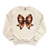 Simply Sage Market Women's Graphic Sweatshirt Coquette Fall Plaid - 2 of 4