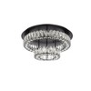 Elegant Lighting Monroe 2 - Light Flush Mount in  Black - 2 of 4