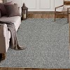 Runner Rug Washable Runner Rug Modern Abstract Runner Mat Hallway Contemporary Solid Rug Non-Slip Foldable Aesthetic Accent Floor Carpet - 3 of 4