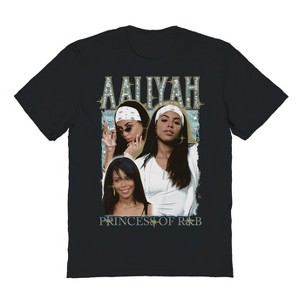 Aaliyah Men's Bootleg Bling Sneaker Colors 1 Short Sleeve Graphic Cotton T-Shirt - 1 of 1