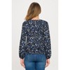 WEST K Women's Dream Buckle Keyhole Long Sleeve Blouse - 3 of 4
