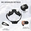 Unique Bargains Windproof Mountaineering Sky Diving Skiing Dirt Bike Goggle - 3 of 4