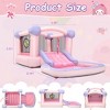 HOMDOX Pink Inflatable Bounce House for Kids 3-10 with 470W Blower, Wide Slide, Ball pit, 50 Ocean Balls, Dart Game for Backyard Party Birthday - 4 of 4