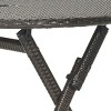 Ellis Round Folding Table - Indoor/Outdoor - PAT2001 - Brown - Safavieh - 4 of 4