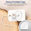 Avery Printable Rectangle Rounded Corner Tags with Sure Feed Technology, 2" x 3", Glossy White Cardstock, Print-to-the-Edge, Laser/Inkjet, 200 Total - 2 of 4