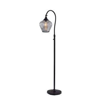Bradford Floor Lamp (Includes Light Bulb) Dark Bronze - Adesso