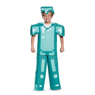 Disguise Minecraft Diamond Armor Prestige Child Costume