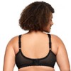 Glamorise Womens MagicLift Original Support Wirefree Bra 1000 Black - 2 of 4