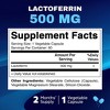 Lactoferrin 500 mg 60 Veg Capsules - 2 of 4