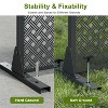 Dovelina Metal Outdoor Privacy Screen Freestanding Garden Privacy Screen - 4 of 4
