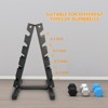 Dumbbell Rack Stand Only,5 Tier Compact Dumbbell Rack, Weight Rack for Home Gym Space,480LBS,Black - 3 of 4