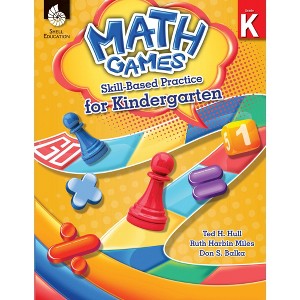 Shell Education Math Games: Skill-Based Practice for Kindergarten - 1 of 1