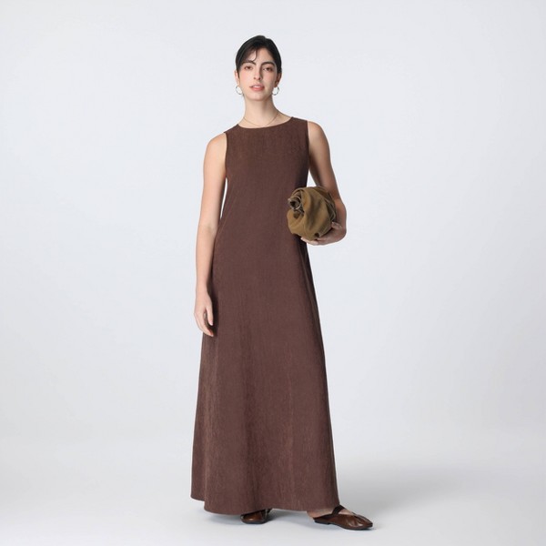 Vestido maxi tipo swing sin mangas - A New Day™ Marrón 4