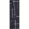 Washable Modern Interwoven Lines Rug Low Pile Stain Resistant Area Rug with Non-Slip Backing for Living Room, Bedroom, Home Office, Entryway Kitchen - 2 of 4