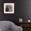 Trademark Fine Art -Mary Miller Veazie 'Mary Beth The Christmas Donkey' Canvas Art - 3 of 3