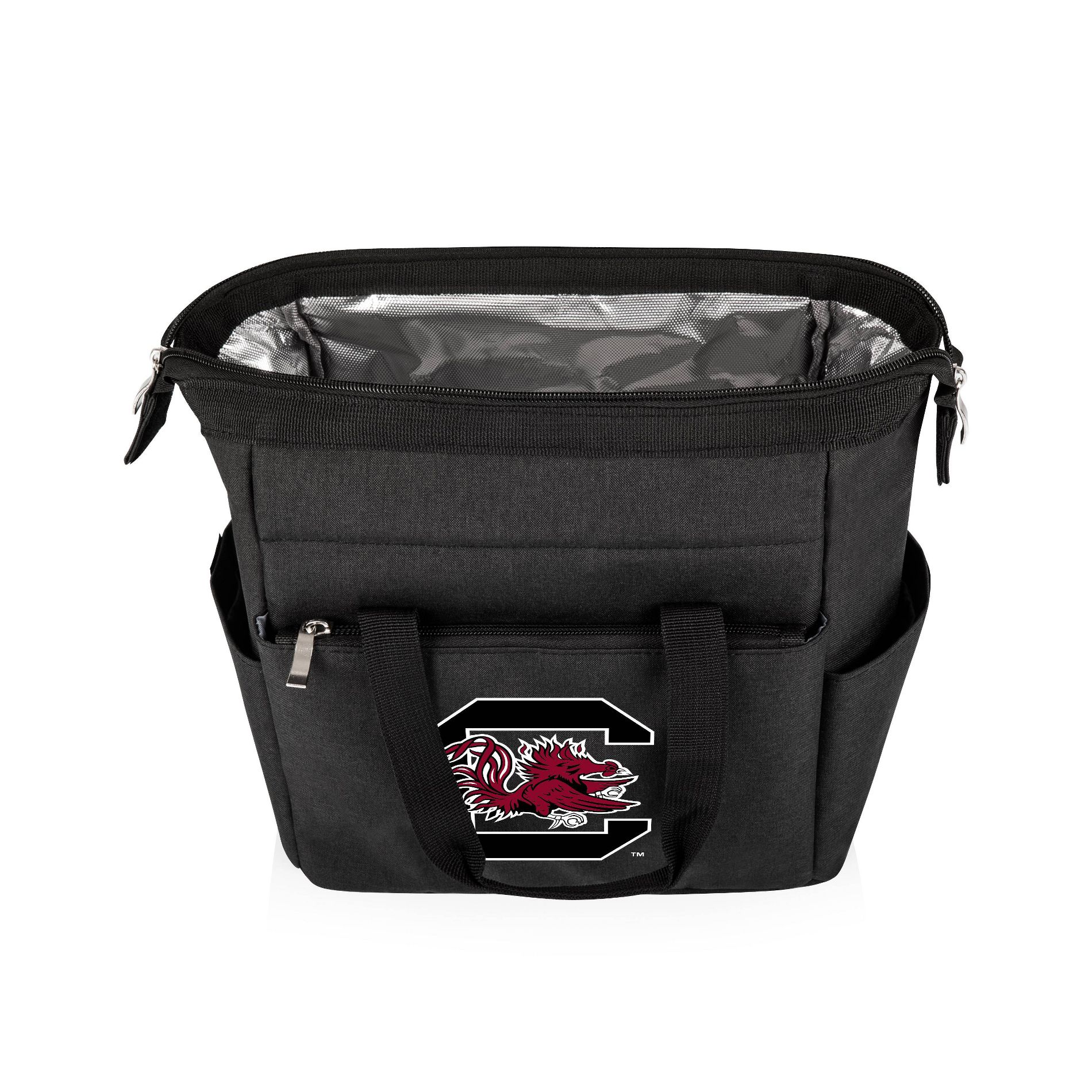 NCAA South Carolina Gamecocks On The Go Lunch Cooler - Black