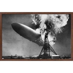 Trends International The Hindenburg Disaster Framed Wall Poster Prints - 1 of 4