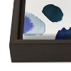 Ninola Design Watercolor Stains Blue Gold Art Canvas - Society6 - 4 of 4