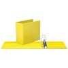 Easyview 4pk 5" Premium 11x17" Angled D-Ring Binder Yellow: Hard Cover, 700 Sheet Capacity, Polypropylene, 2 Pockets - 2 of 4