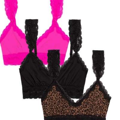 black hue/classic leopard/pink