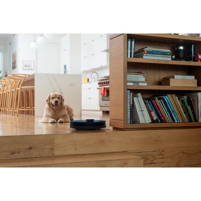 Navy Cordless Bagless Wi-Fi Robot Vacuum and Mop