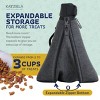 Expandable Pouch For carrying Food on the go Can hold from 2-3 Cups - 4 of 4