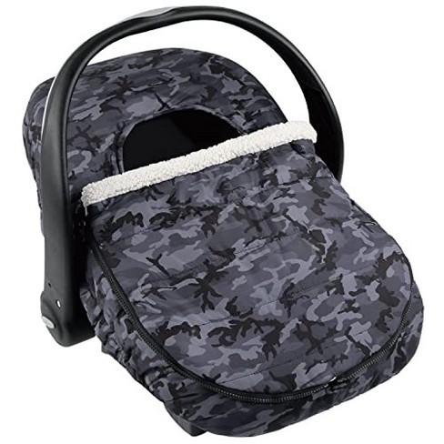 The Peanutshell Seasonal Car Seat Cover Black Camo Black gray Target