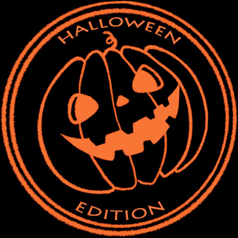 Men's Design By Humans Halloween stamp By Yelllowlion T-Shirt, 2 of 3