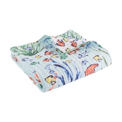 Sancti Petri Quilted Throw - Levtex Home